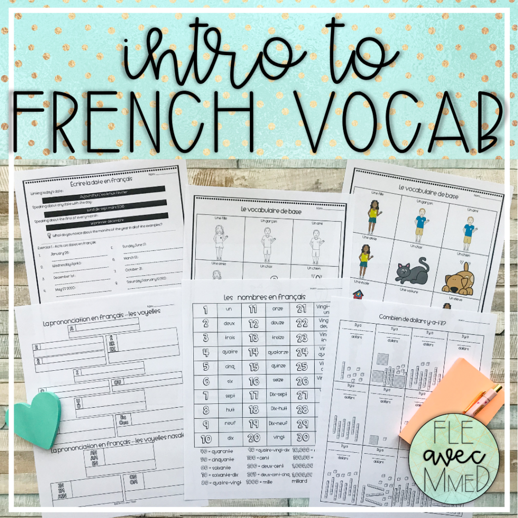 ideas for french homework