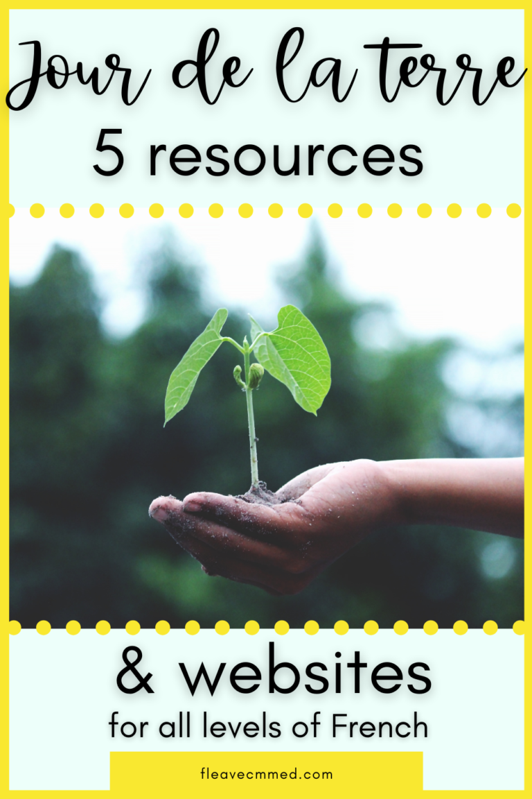 French Earth Day Activities & Resources - FLE Avec MmeD