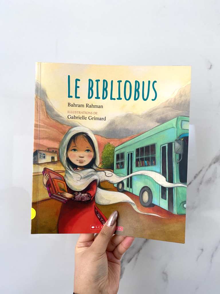French picture book with Muslim characters #3 : Le Bibliobus