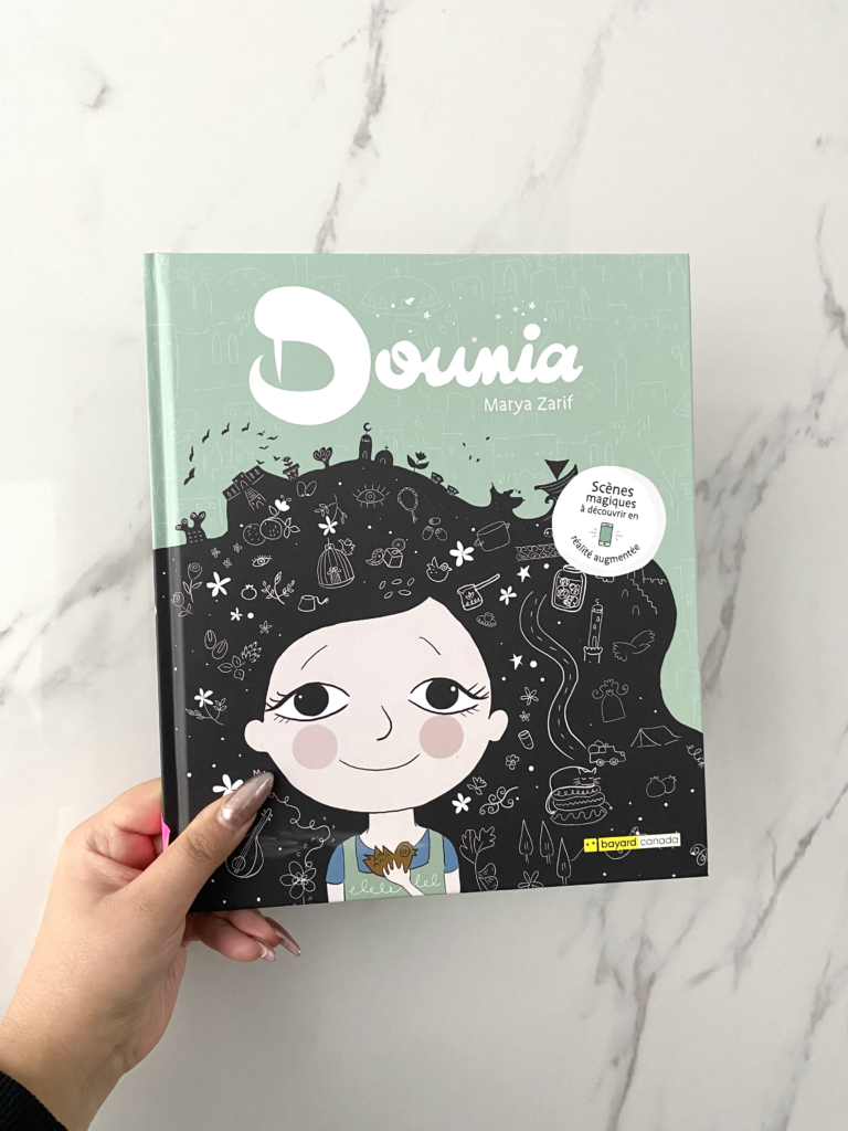 French picture book with Muslim characters #4 : Le monde de Dounia