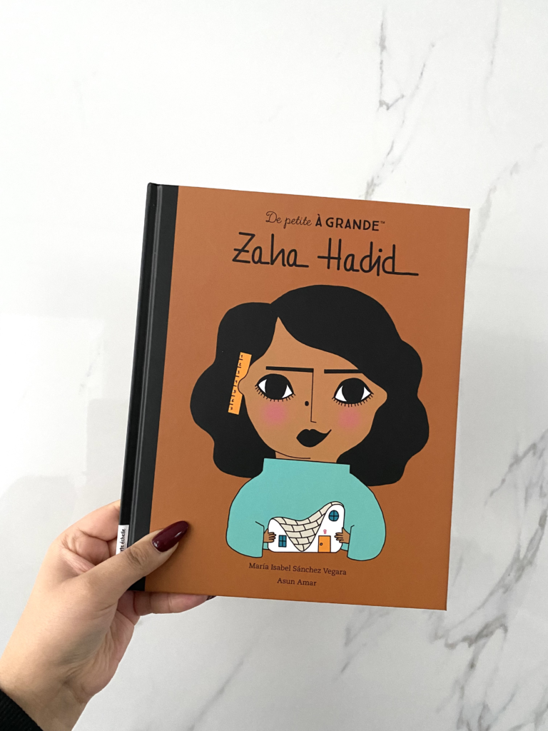French picture book with Muslim characters #1 : Zaha Hadid